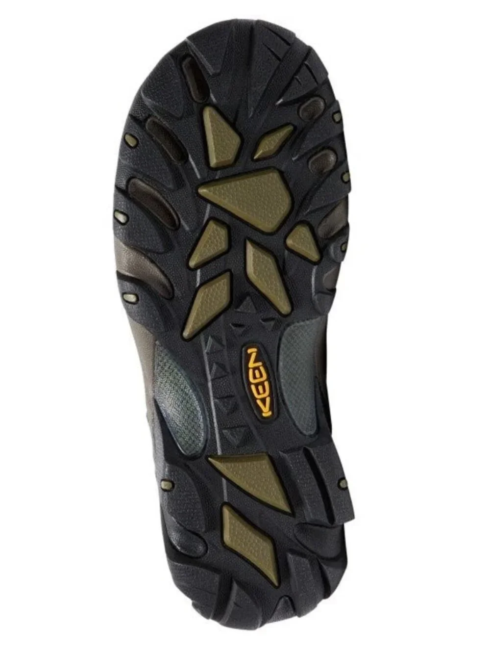 KEEN Men's Targhee Ii Mid Wide Hiking Boot, Canteen/Dark Olive, 10 W US
